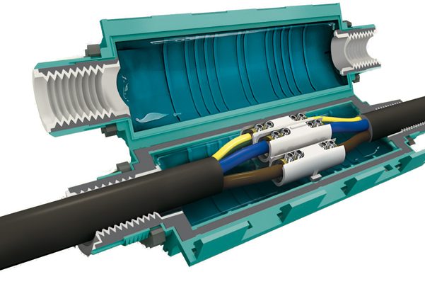 Reliseal 3D-Konstrukt eines Reliseal im Querschnitt