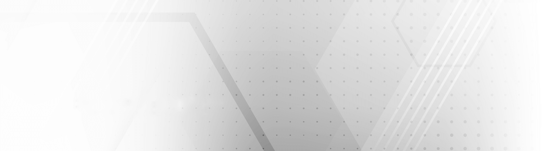 Ein weißer Hintergrund mit grauen Punkten und Linien und einem verblassenden Verlauf auf der linken Bildseite.