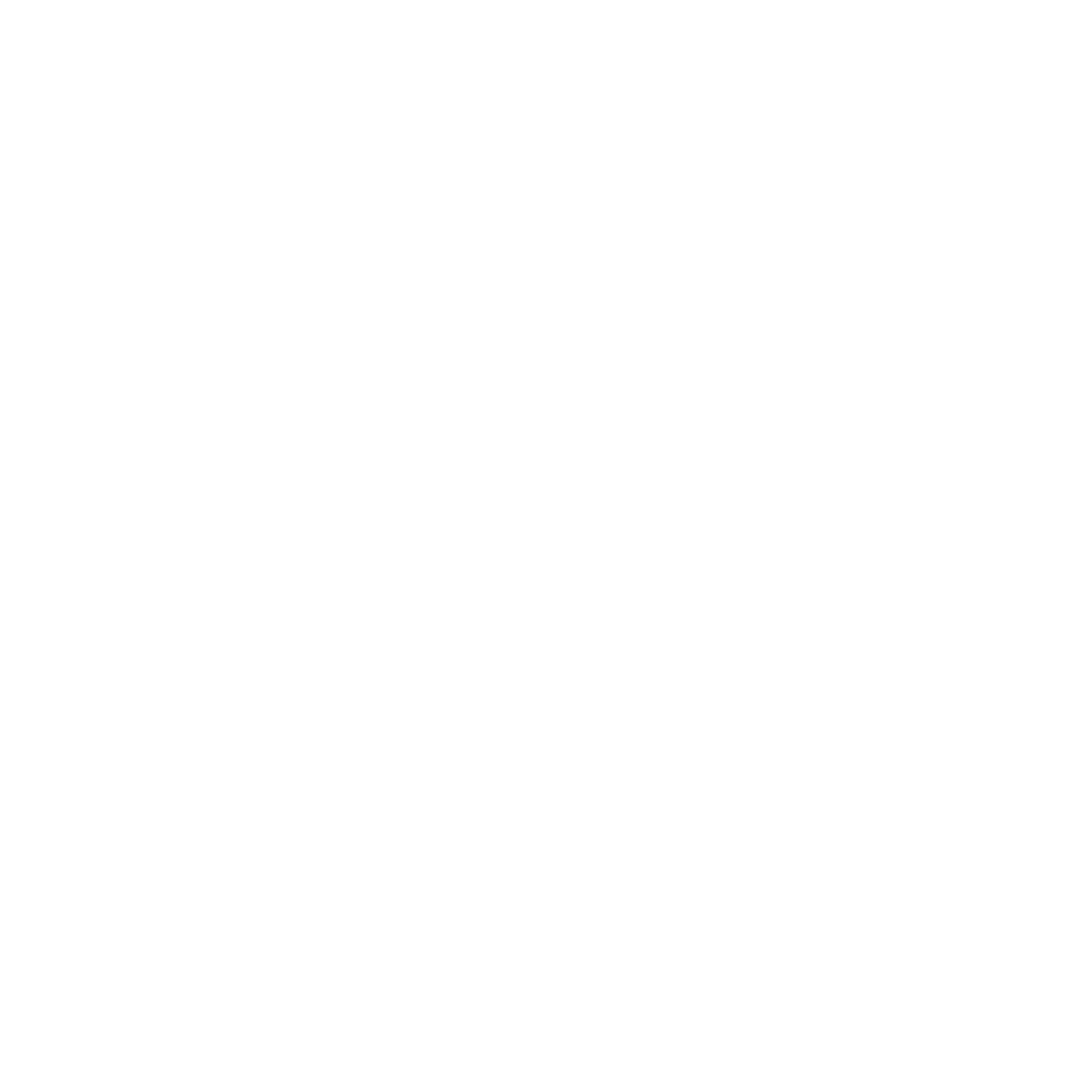 Weißes Icon einer Uhr