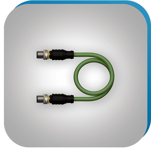 Hochwertiges Datenleitungskabel für industrielle Automatisierungstechnik.