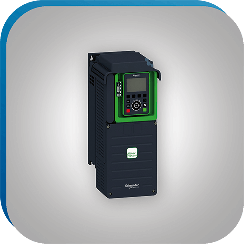 Frequenzumrichter für energieeffiziente Antriebe in der Automatisierungstechnik.