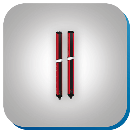 Lichtgitter für Zugangssicherung in der Automatisierungstechnik.