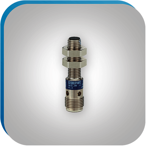 Sensor für berührungslose Schaltvorgänge in der Automatisierungstechnik.