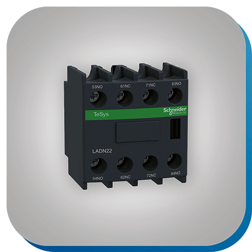 Schütz für elektrische Schaltungen in der Automatisierungstechnik.