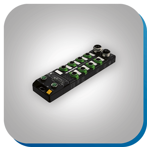 Industrie-Switch für Netzwerkanbindungen in der Automatisierungstechnik.