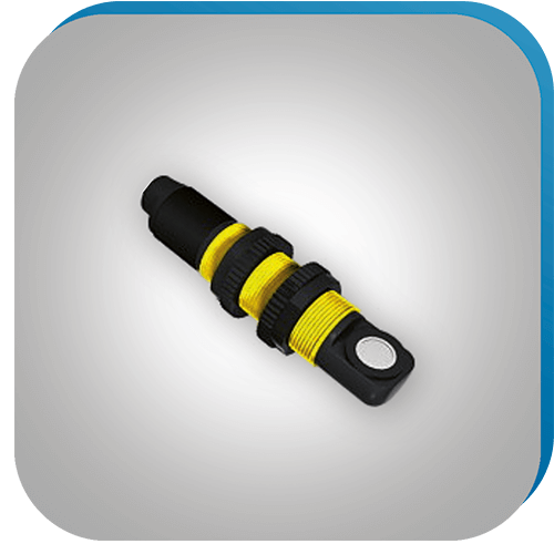 Ultraschallsensor für zuverlässige Objekterkennung in der Automatisierungstechnik.