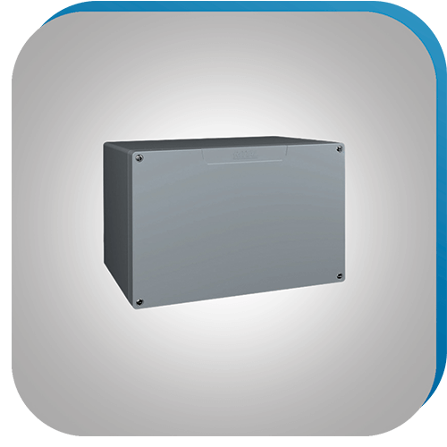 Ein Kleingehäuse aus Aluminium für kleine Steuereinheiten.