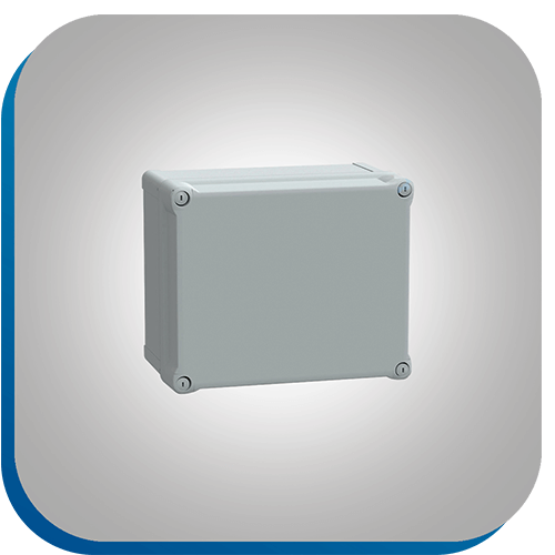 Ein Kleingehäuse aus Kunststoff für kompakte Steuerungen.