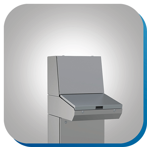 Modernes Pultsystem zur effizienten Bedienung von Schaltschränken und Automatisierungsanlagen.