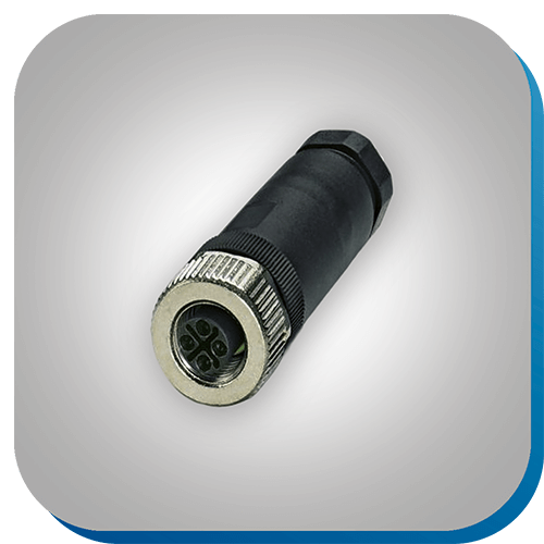 Rundsteckverbinder für sichere elektrische Anschlüsse in der Verbindungstechnik.