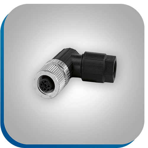 Hochwertiger Rundsteckverbinder für zuverlässige Stromübertragung in der Verbindungstechnik.