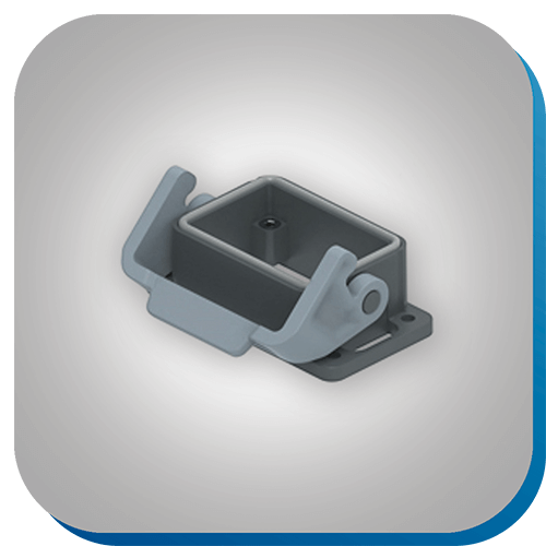 Schwersteckverbinder für anspruchsvolle Anwendungen in der Verbindungstechnik.