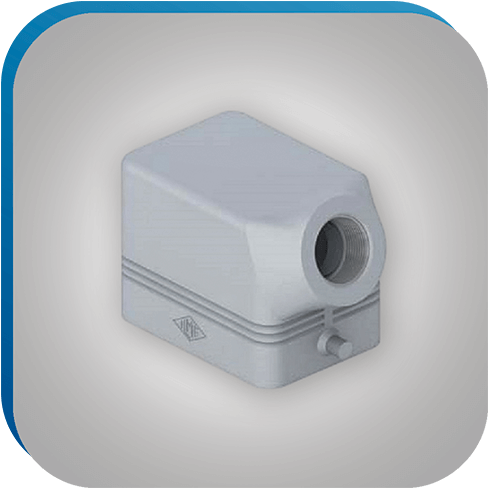 Standard-Schwersteckverbinder für industrielle Verbindungstechnik.