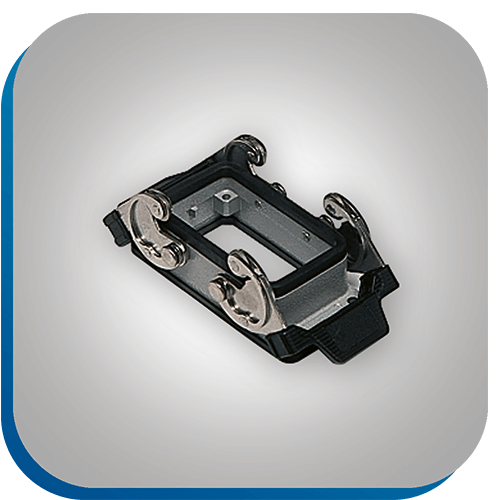 Schwersteckverbinder für sichere Kabelverbindungen in der Verbindungstechnik.