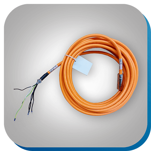 Servoleitung für präzise Signalübertragung aus unserer industriellen Kabelkonfektion.