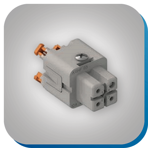 Squich-Steckverbinder für schnelle Montage in der Verbindungstechnik.