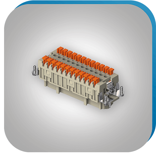 Squich-System für effiziente elektrische Anschlüsse in der Verbindungstechnik.