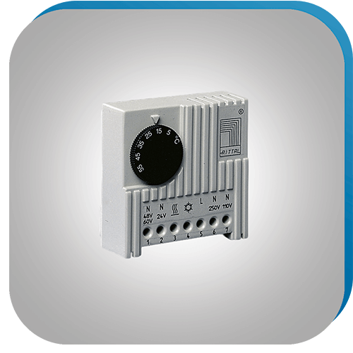 Temperaturregler für Schaltschränke.