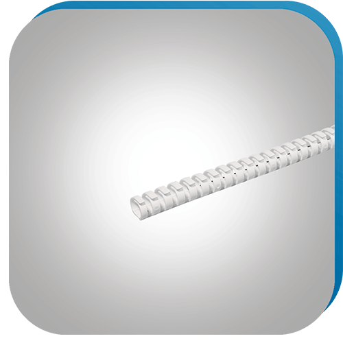 Dünner Verdrahtungskanal zum Management von Kabeln in Schaltschränken und Gehäuse.