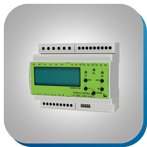 Die Komponente NA003-COM von der Firma TELE für präzises Energiemanagement