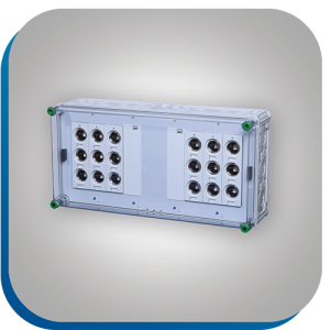 Ein Isolierstoffgehäuse das für Neozed und Diazed Sicherungen verwendet wird.