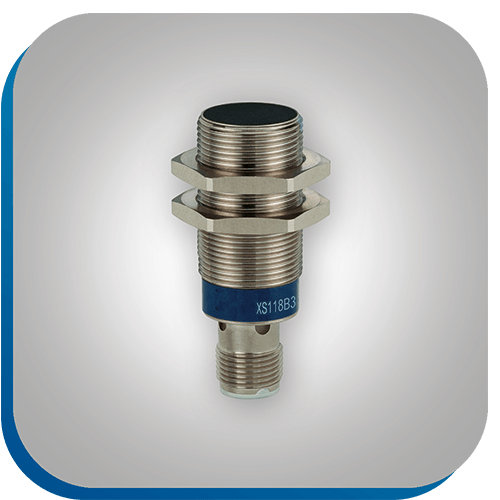 Ein Näherungssensor aus Messing.