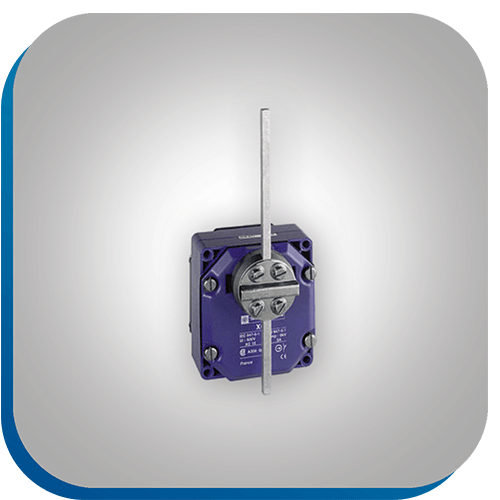 Positionsschalter mit Vierkantstahlhebel.