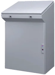 Pultsystem von Rittal für ergonomische Bedienung.