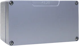 Aluminium-Kleingehäuse von Rittal für kompakte Installationen.
