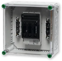Verteilergehäuse mit Leistungsschalter des ICS65-Systems
